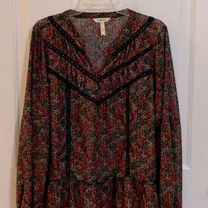 Floral Matilda Jane top only worn once. XXL